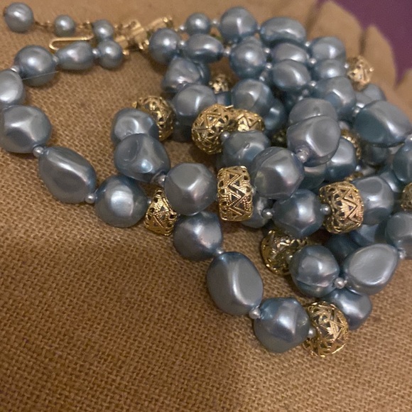 Vintage beaded necklace (Wi) - Picture 3 of 4